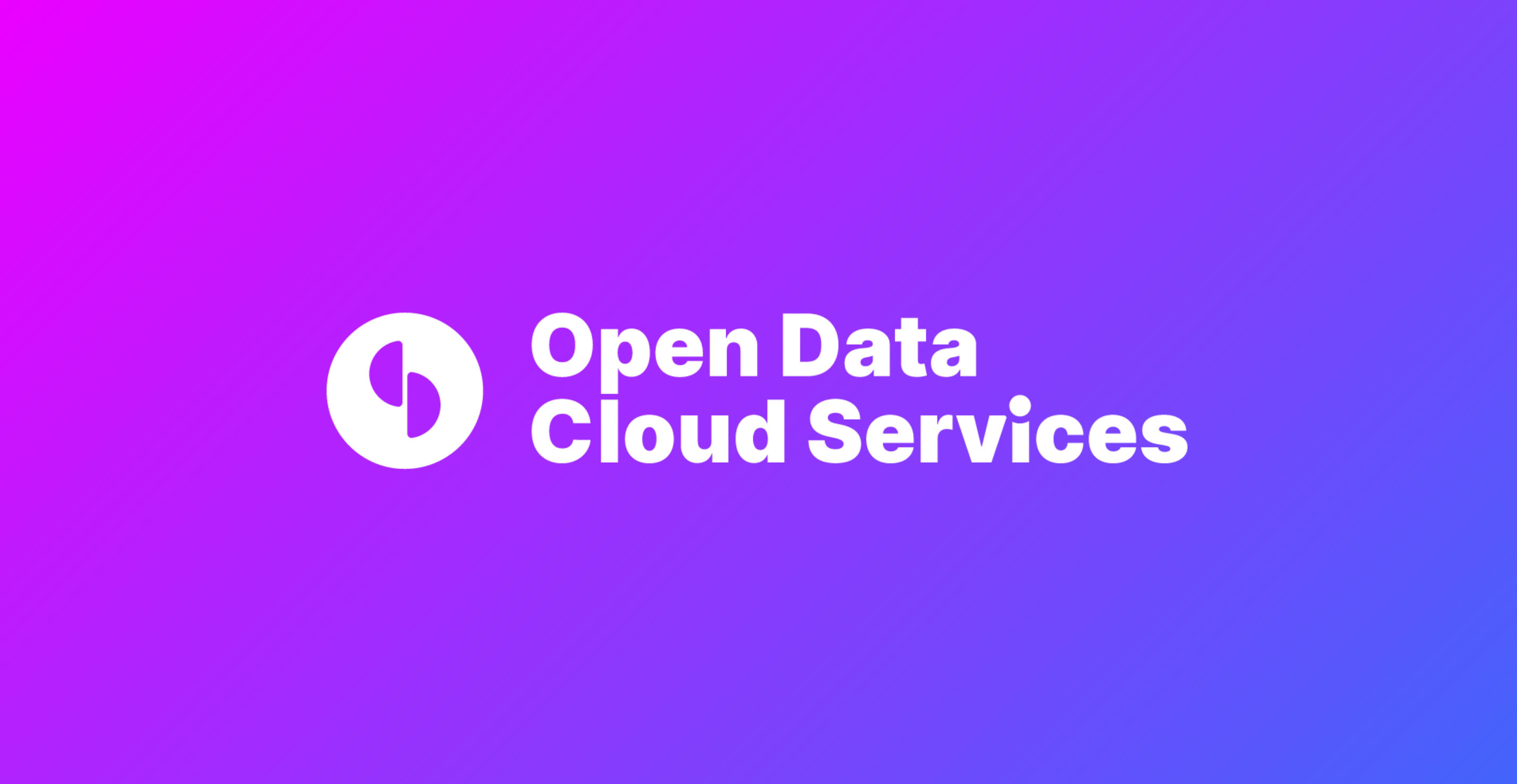 Open Data Cloud Services
